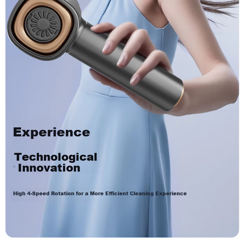 HELLOLEIBOO Handheld Car Vacuum Cleaner Wireless Rechargeable Powerful Dual-Use Car Home Vacuum and Blower with Digital Display 8