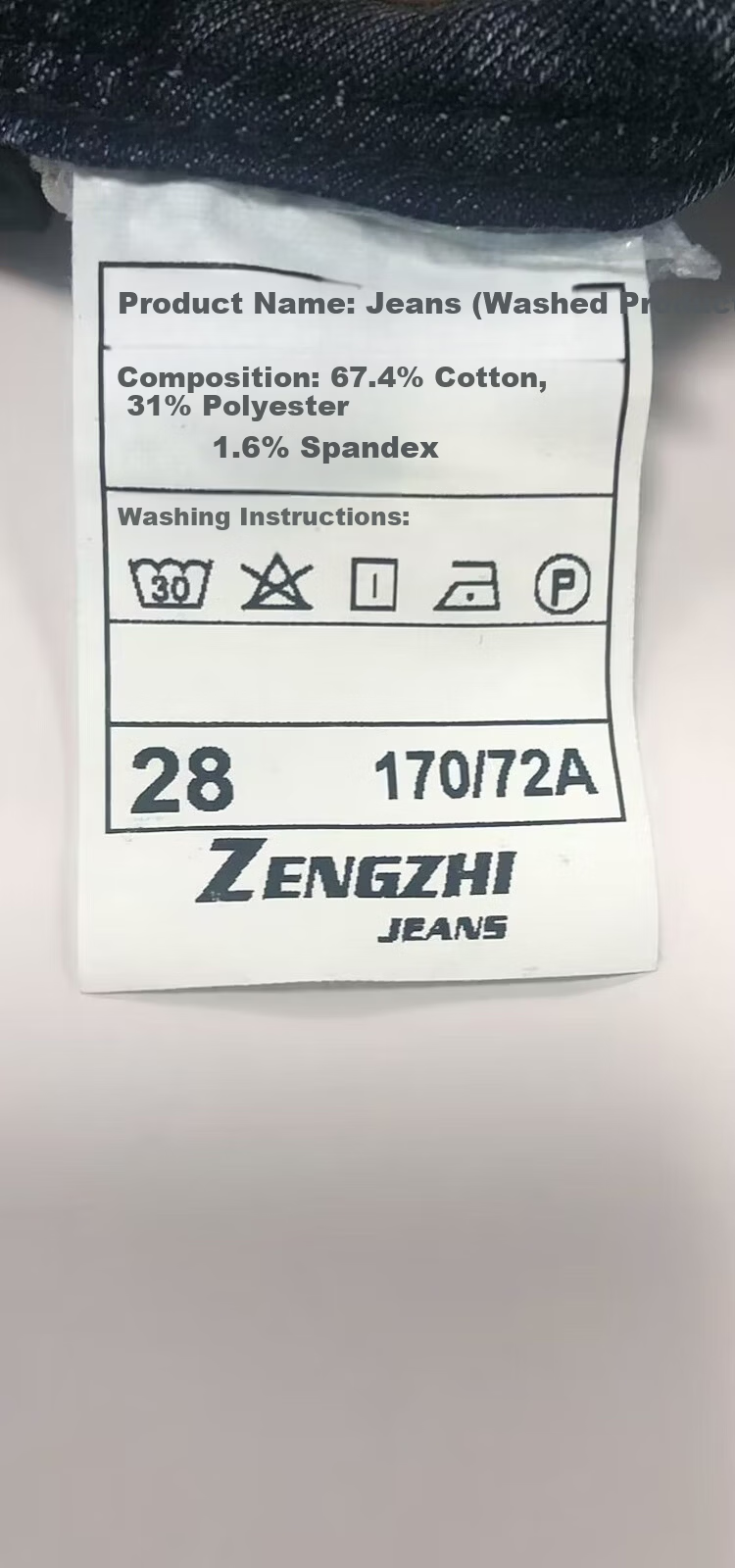 Zengzhi Men's Denim Shorts 2026 Summer Thin Loose Straight Five-Point Casual Trendy Mid-Length Pants 4