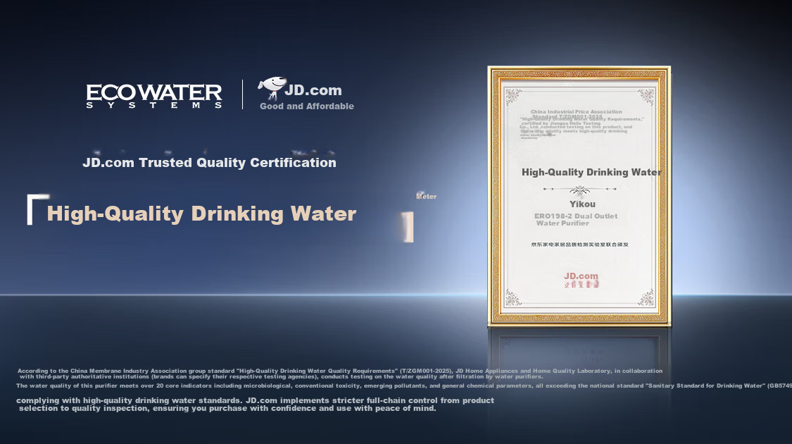 ECOWATER Water Purifier Mercury Fresh NEO Microbubble 1200G Under-Sink Household Long-Lasting RO Reverse Osmosis Baby-Grade Zero Waste Smart Dual Water Purification Farm Residue ERO198-2 3