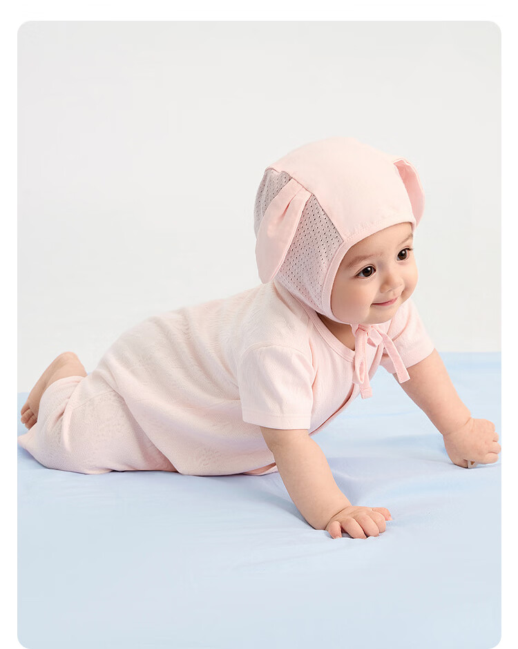 Balabala【balaOne】Baby Romper Infant Jumpsuit 2026 Fresh Natural Simple Cute 15