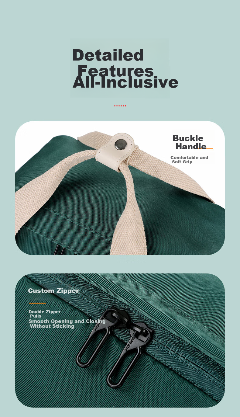 BRINCH Laptop Backpack for Men And Women, Compatible with Xiaomi And Huawei, Suitable for 15.6/16 Inch Laptops, Business Travel Bag 7