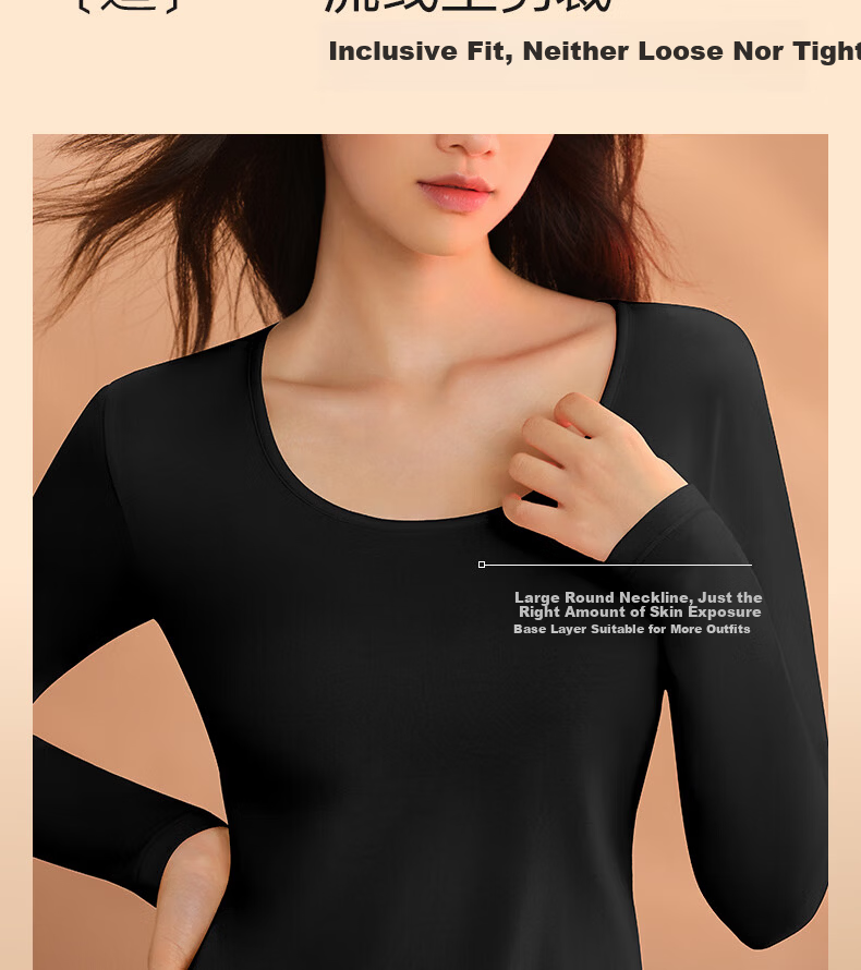 LUCKMEEY Thermal Underwear Set Combed Cotton Heat Retaining Base Layer Slim Fit Pure Cotton Autumn Long Johns for Men and Women Winter Innerwear 6