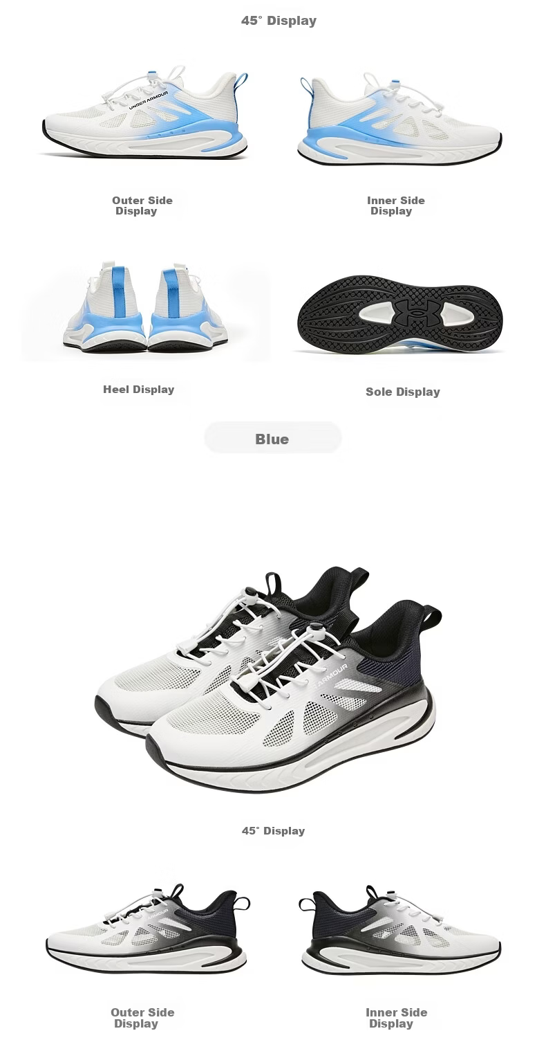 Under Armour Kids Running Shoes Spring Summer Tech Sneakers Breathable Mesh Sports Shoes for Boys and Girls 2621105 11