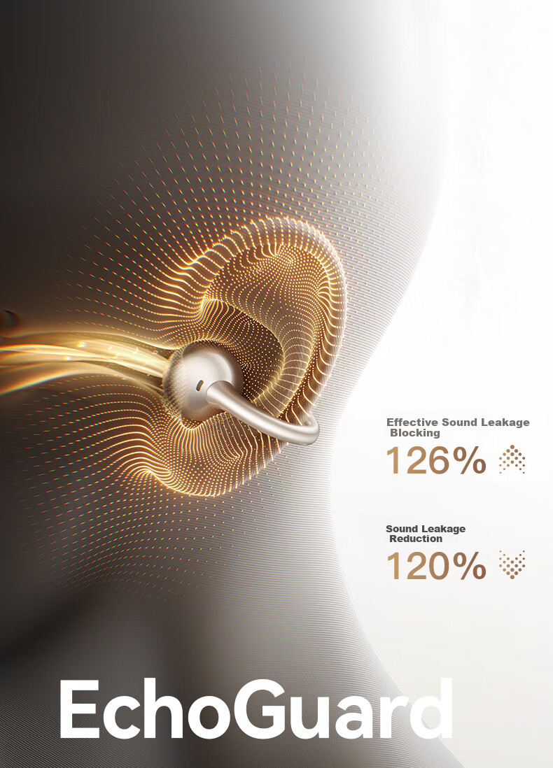 Joyroom OE3 Bluetooth Earphones L-Shaped Flat Head Clip-On Open-Ear Bone Conduction Wireless Sports Running Long Battery Life 2026 Latest Model 25