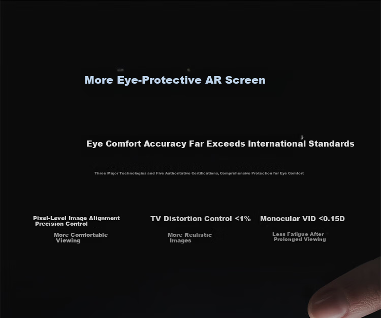 XREAL One Pro AR Smart Glasses 556" Portable Display 57° FOV Self-developed X1 Chip Native 3DoF Hovering Movie Glasses Non-VR AI Glasses Size M 30