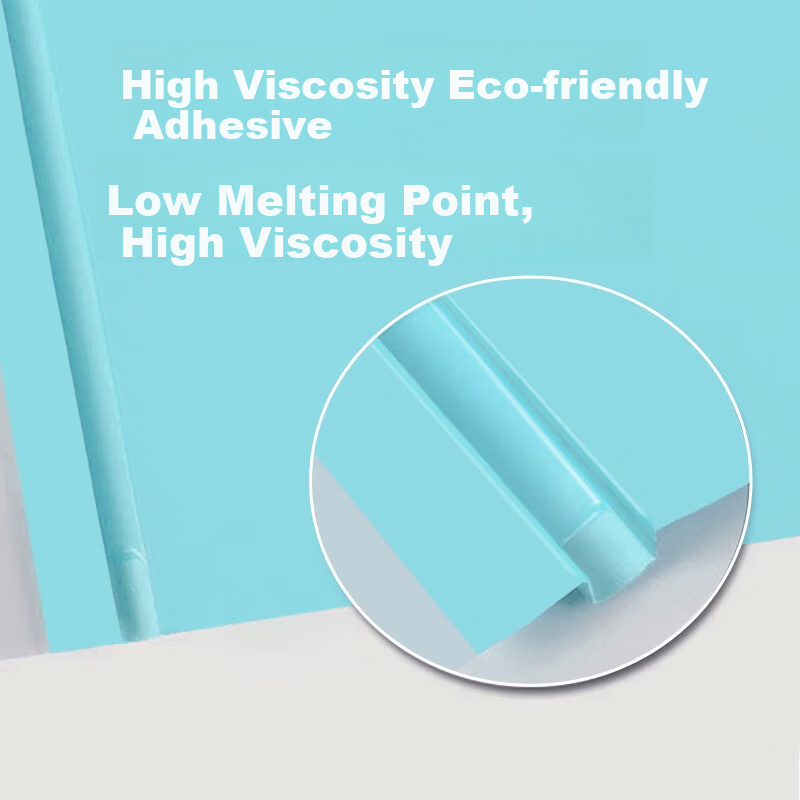 GOLDEN Hot Melt Binding Covers Paper Hot Melt Binding Machine Covers A4/18mm White (10 Pack)