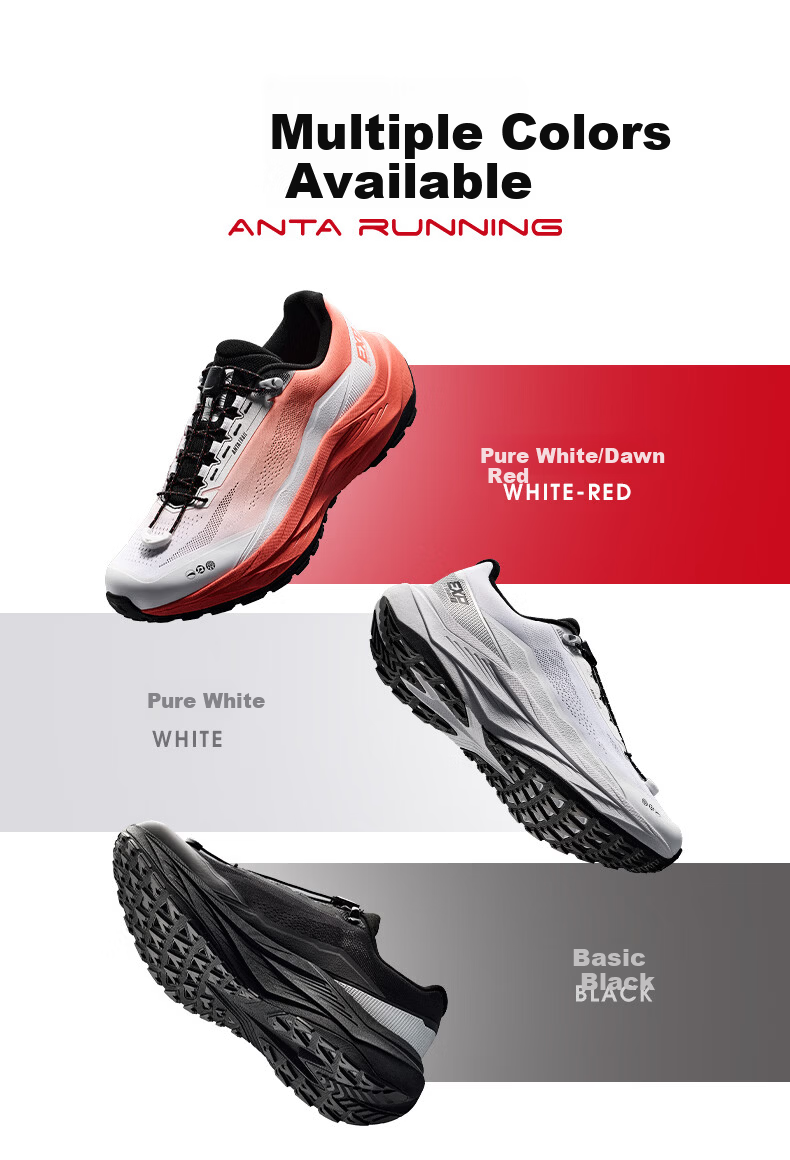 Anta Explore LITE | [Wang Yibo Edition] Trail Running Shoes Outdoor Non-Slip Buckle Hiking Sports Shoes for Men 6