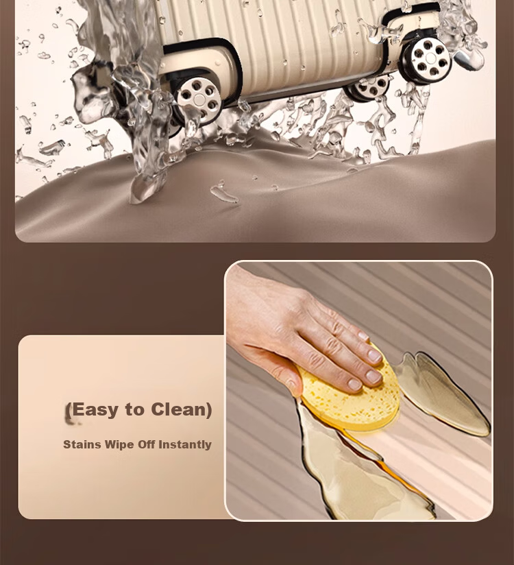 Banjeni Transparent Luggage Cover Dustproof Thickened Waterproof Protective Case for 22-inch Suitcase 12
