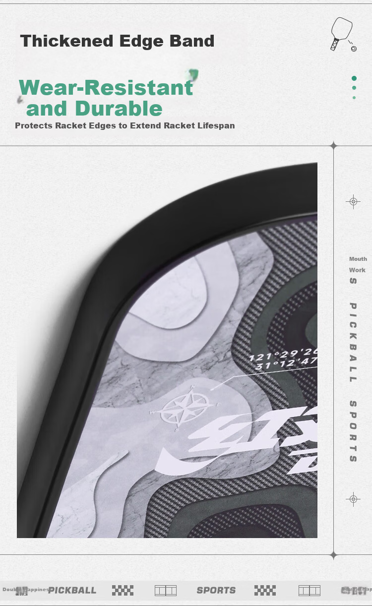 DHS Mechanical Balanced Pickleball Paddle Sports 7