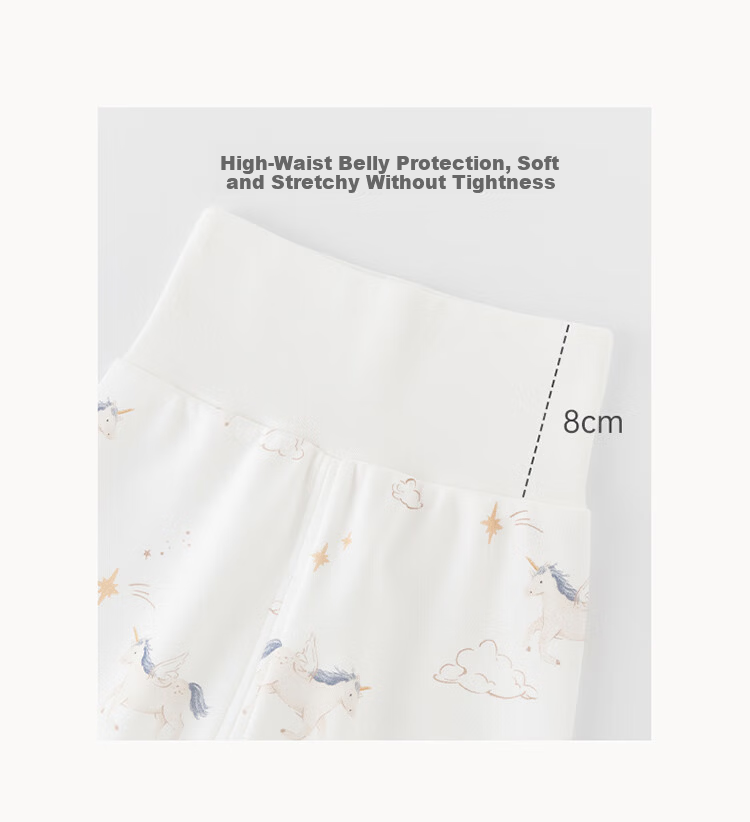 Guaiqi Bear Year of the Horse Baby Pure Cotton Underwear Set Spring and Autumn Homewear Infant Toddler Base Layer Autumn Clothes and Pants Two-Piece Air Conditioning Suit 9