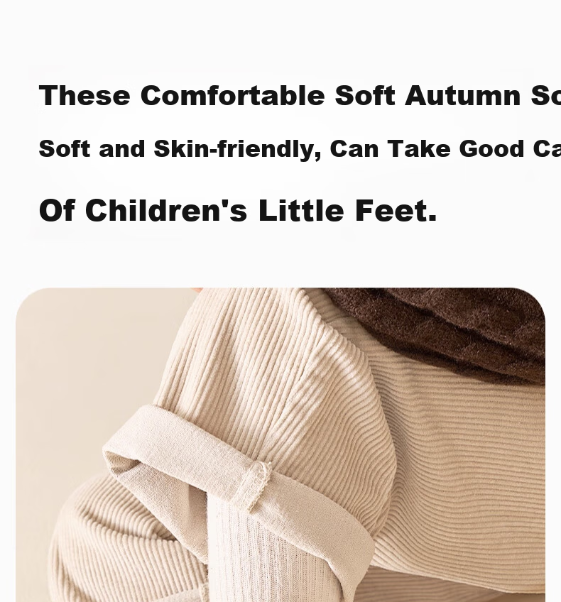YUZHAOLIN 5 Pairs Kids Solid Color Cotton Socks Autumn Winter Seamless Mid-Calf Boys Antibacterial Odor-Resistant Sports Long Socks 1