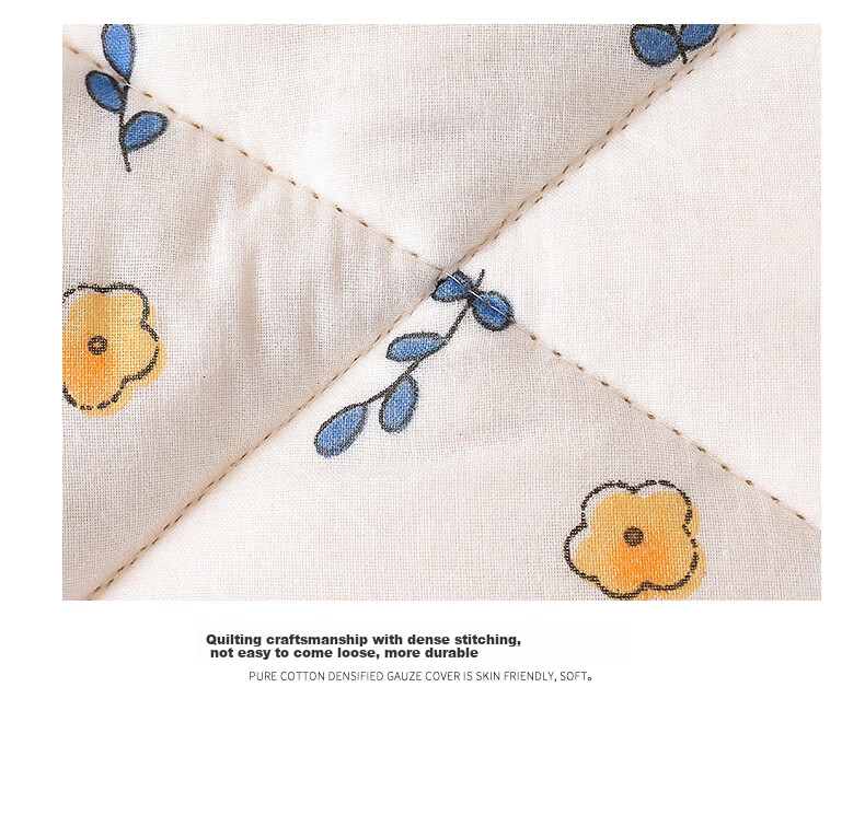 Mengshina 100% Cotton Quilt Xinjiang Cotton Pure Cotton Quilt Core Autumn Winter Quilt 5 Jin 150x200cm Huachuqing 3
