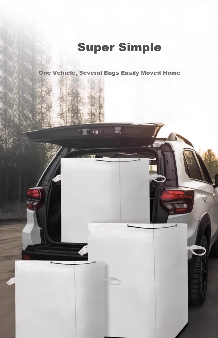Miaoxinsi Large Capacity Moving Packing Bag Woven Ton Bag Logistics Transfer Organizer Thickened Waterproof Quilt Clothes Packing Tool 8