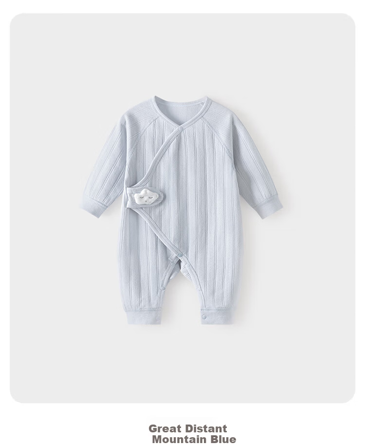 Babylove Baby Romper Spring and Autumn Newborn Infant Monk Suit Full Moon One-piece Autumn Clothes 17