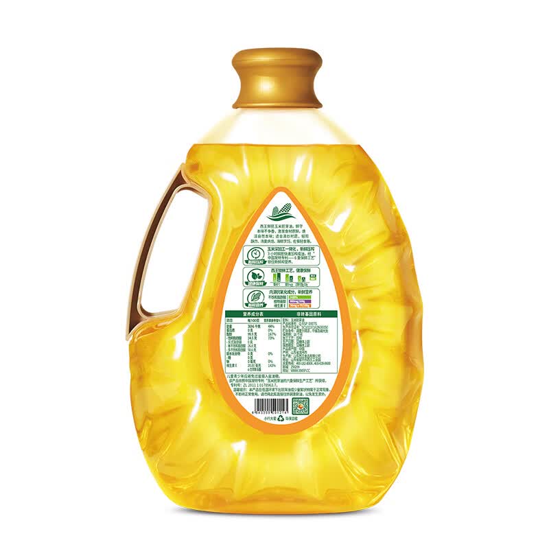 西王 食用油 玉米胚芽油鲜胚5L  非转基因物理压榨