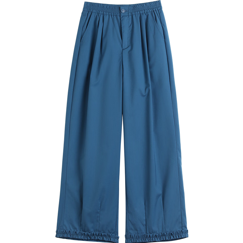 Demana Stylish Non-Sagging Summer Eight-Point Pants Women's Artistic Elastic Waist Lace Loose Slim Casual Trousers Premium Feel