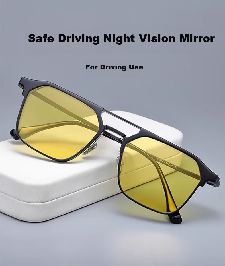 Jimmy Orange Night Vision Glasses for Driving Men High-Definition Anti-Glare Nighttime Driving Glasses for Women Anti-Strong Light 1
