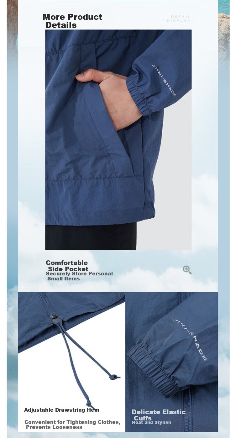 Columbia Men's Outdoor Sports Sun Protection Jacket Windproof Skin Jacket WE1348 327 L 4