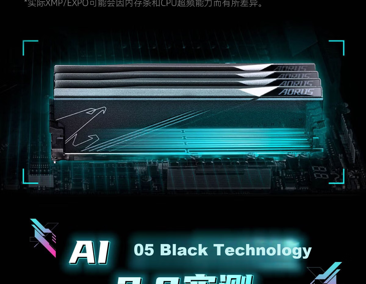 GIGABYTE B860M AORUS ELITE WIFI6E DDR5 Motherboard Compatible with CPU Ultra U7-265K 245K LGA 1851 10