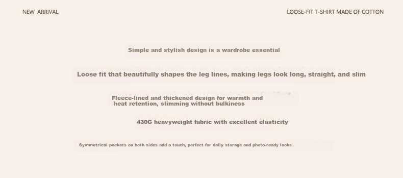 Baleno Ultra Thick Warm Sherpa Fleece Pants for Women, Fleece-Lined, Thickened Winter 2025 New Autumn and Winter Casual Versatile Cotton Pants 2