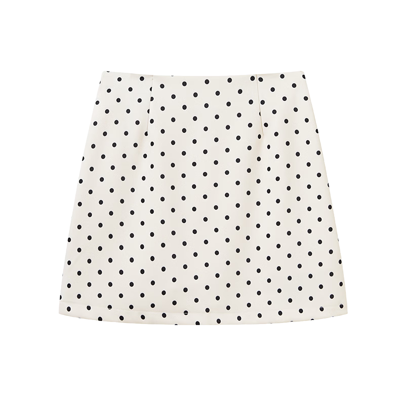 Borui Polka Dot Women's Skirt 2026 New Summer A-Line Sexy Bodycon Blazer Skirt Slim Fit Short Skirt