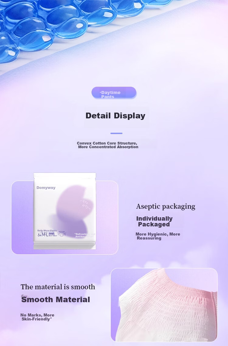 Dovei [Huang Zitao Sanitary Napkins] Daytime Portable Period Pants 12 Pieces M-L JD Self-operated Day Pants 10