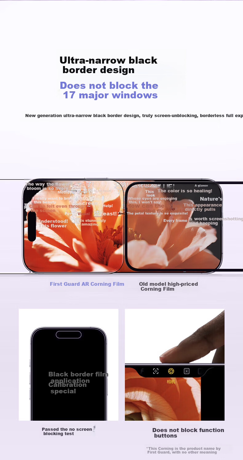 DIVI New Matte Privacy Screen Protector for iPhone 15/16 Anti-Spy Tempered Glass Matte Film, Anti-Fingerprint Gaming Protective Film, 2-Pack Dust-Free Packaging 9