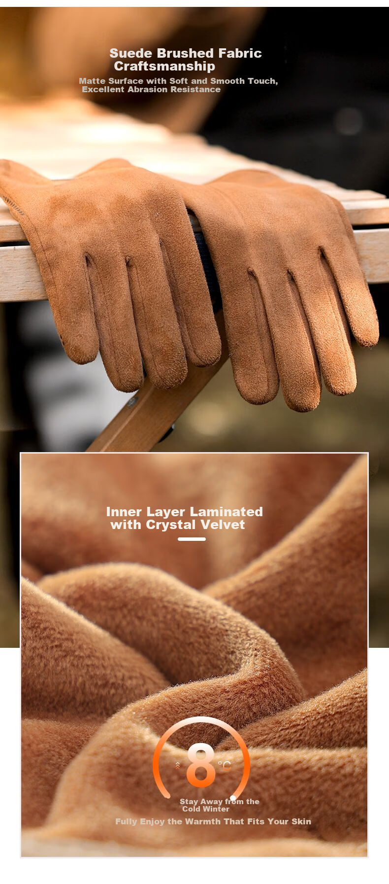 GOLOVEJOY Warm Photographer Half-Finger Gloves Unisex Autumn Winter Professional DSLR Camera Shooting Black 6