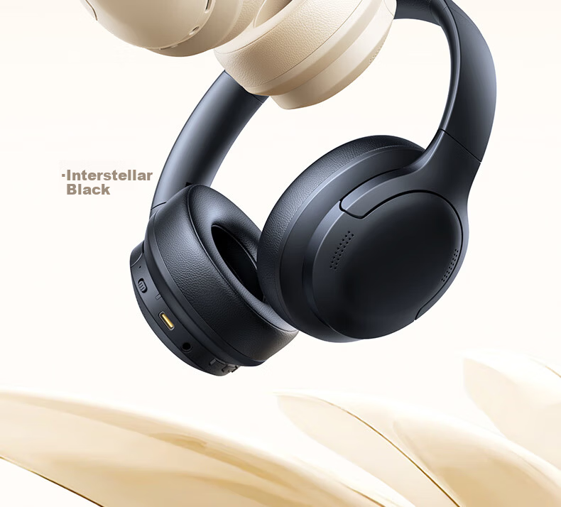 Baseus BH1 Air Retro Headphones, Over-Ear Wireless Bluetooth V6.0, High-Definition Sound Quality, Fashionable Digital Styling, Metal Millennium Y2k, Internet Celebrity Atmosphere 18