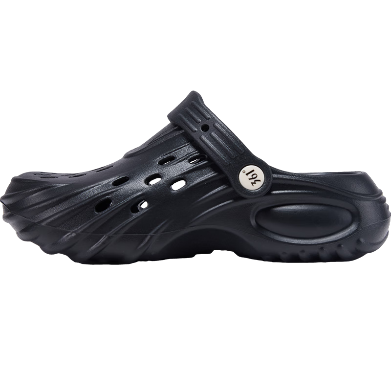 361° Thick-Soled Perforated Shoes for Men, 2026 New Summer Style, Wearable Outside, Beach Shoes, Non-Slip Shock-Absorbing Slippers, Casual Sandals for Me