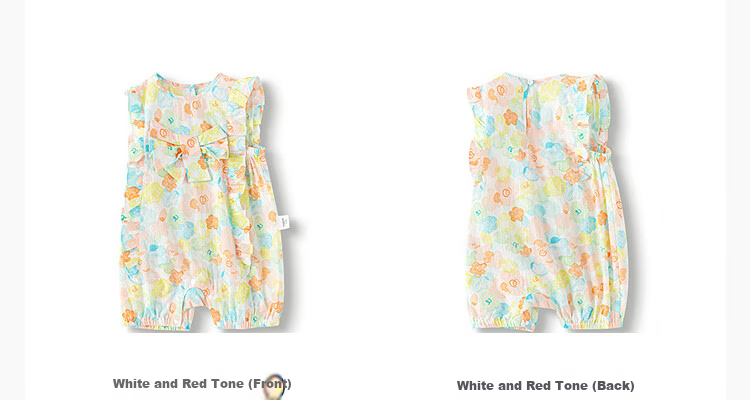 BALABALA Baby Romper Infant Jumpsuit Girls 2025 Summer Sweet Stylish Cute 208225120002 6