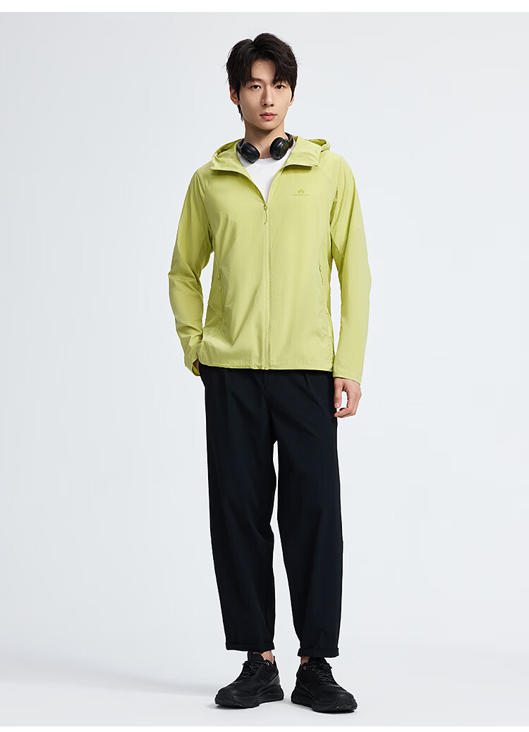 Toread Men's Summer Outdoor Lightweight Sun Protection Jacket Loose Fit Hooded UV Protection Skin Jacket 29