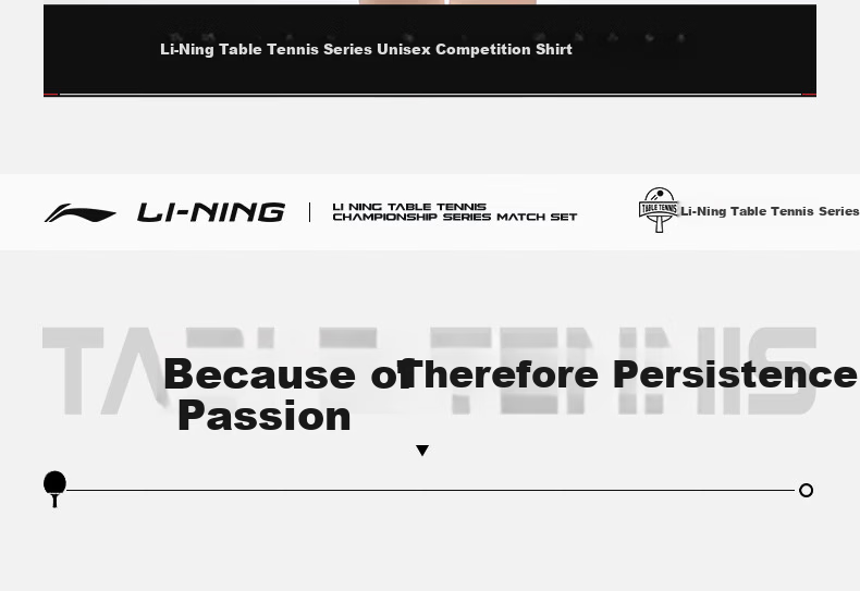 LI-NING Table Tennis Shirt New Professional Quick-Dry Short Sleeve Breathable Training Competition Sportswear 3XL 2