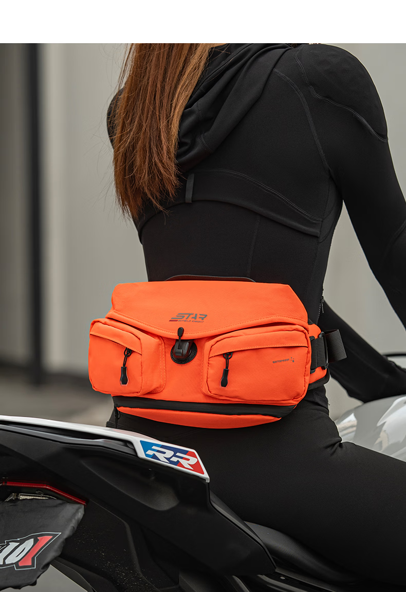STAR FIELD KNIGHT Motorcycle Riding Waist Bag Unisex Multifunctional Outdoor Water-Resistant Storage Crossbody Bag Knight Gear SKB398 18