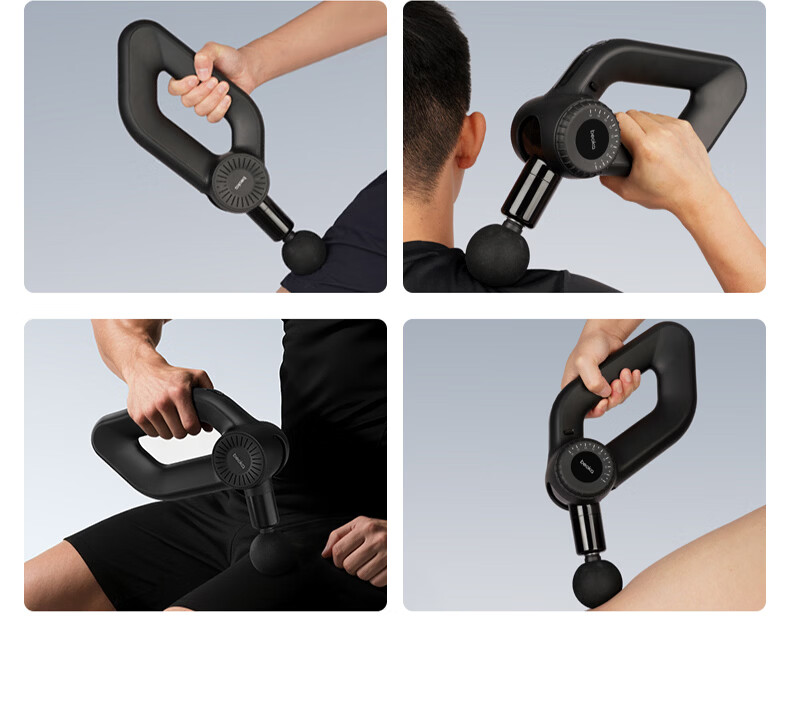 Beoka Professional-Grade Fascia Gun, Adjustable Massage Depth Fitness Recovery Deep Muscle Massage Device, Birthday And Holiday Gift for Men And Women [Gift Box Set] D6-MAX 17