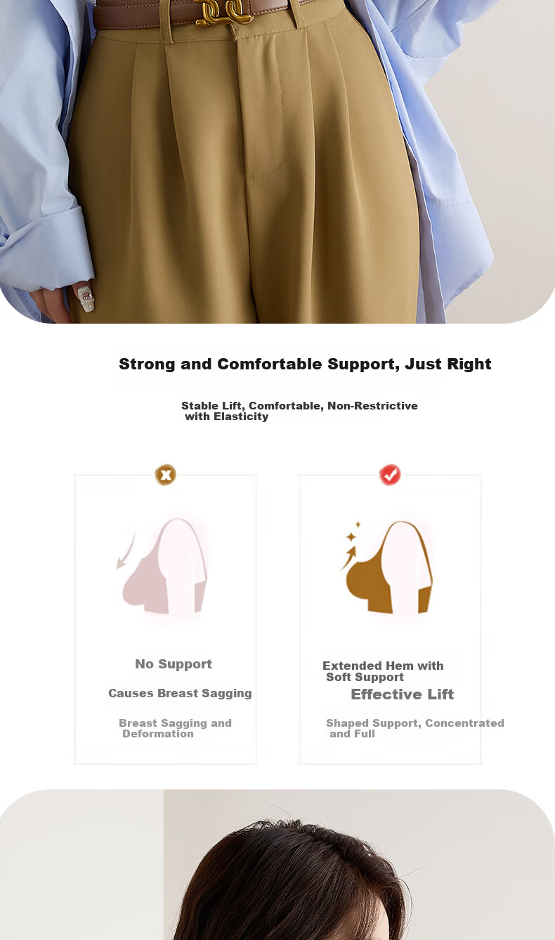 Langsha Women's Camisole with Chest Pad Summer Ice Silk Bra-Free Outerwear Inner Wear Seamless Back Bra Top 10