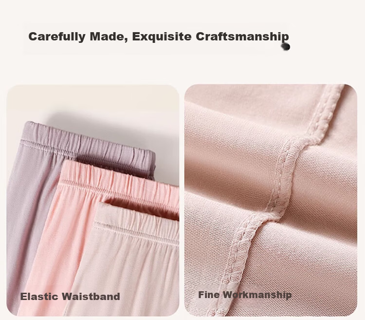 Langsha Women's Thin Modal Antibacterial Comfortable Breathable Soft Base Layer Thermal Pants Autumn New Arrival 24
