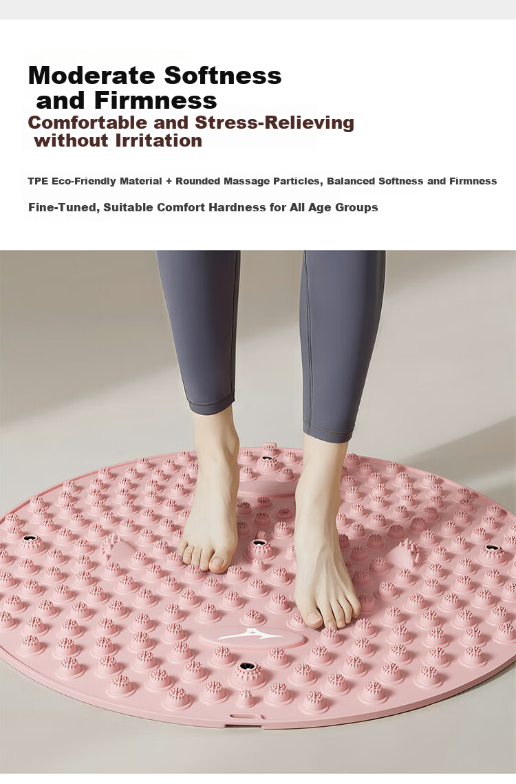MIZUNO Acupressure Foot Massage Pad Foot Mat Meridian Therapy Toe Pressure Board C502 Purple Small Size 5