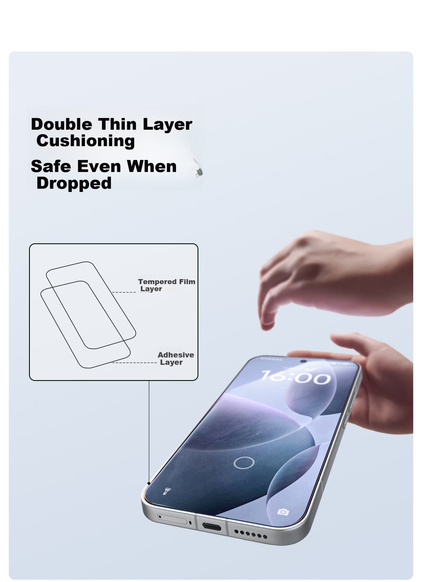 Torras AR Anti-Reflective Rear Screen Protector for Xiaomi 17 Pro Lens and Back Screen, HD Drop-Resistant Borderless Anti-Fingerprint Film 13