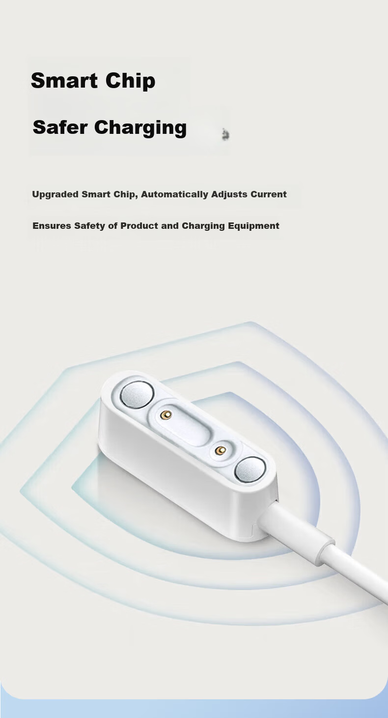 Beiyipin Magnetic Charging Dock Compatible with OPPO Watch 4Pro/X/4/3Pro/3/2/1/SE Smartwatch Charging Cable 7