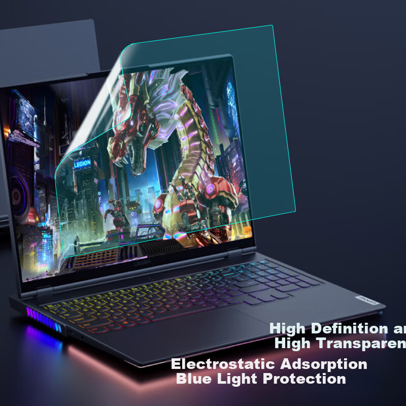 Jiasu Lenovo Legion Y9000P/R9000P/X/Y9000K 2024/23 Keyboard Film HD Screen Protector 16-inch Full Protection Set