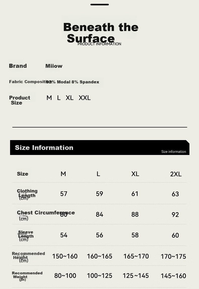 MiiOW Women's Thermal Underwear Set Modal Base Layer Antibacterial Seamless Lightweight Autumn Top and Bottom 5