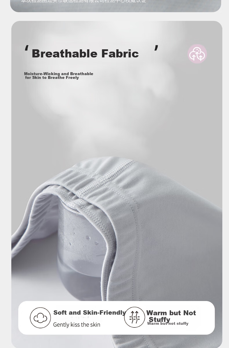 Yiershuang [80s 100% Pure Cotton] Premium Thermal Underwear Set for Women, Crew Neck Autumn Top and Bottom Gift Box Set 12