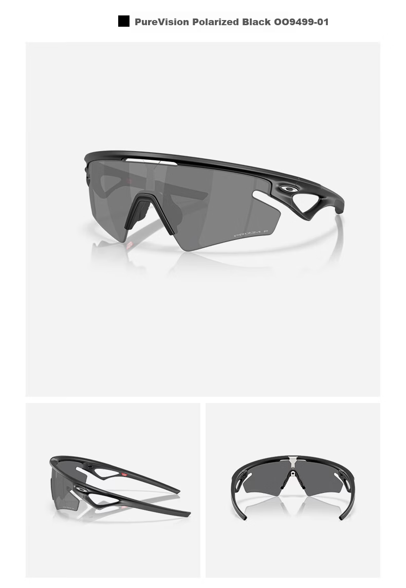 OAKLEY SPHAERA SLASH Outdoor Sports Sunglasses 0OO9499 Pure Polarized Black-01 6