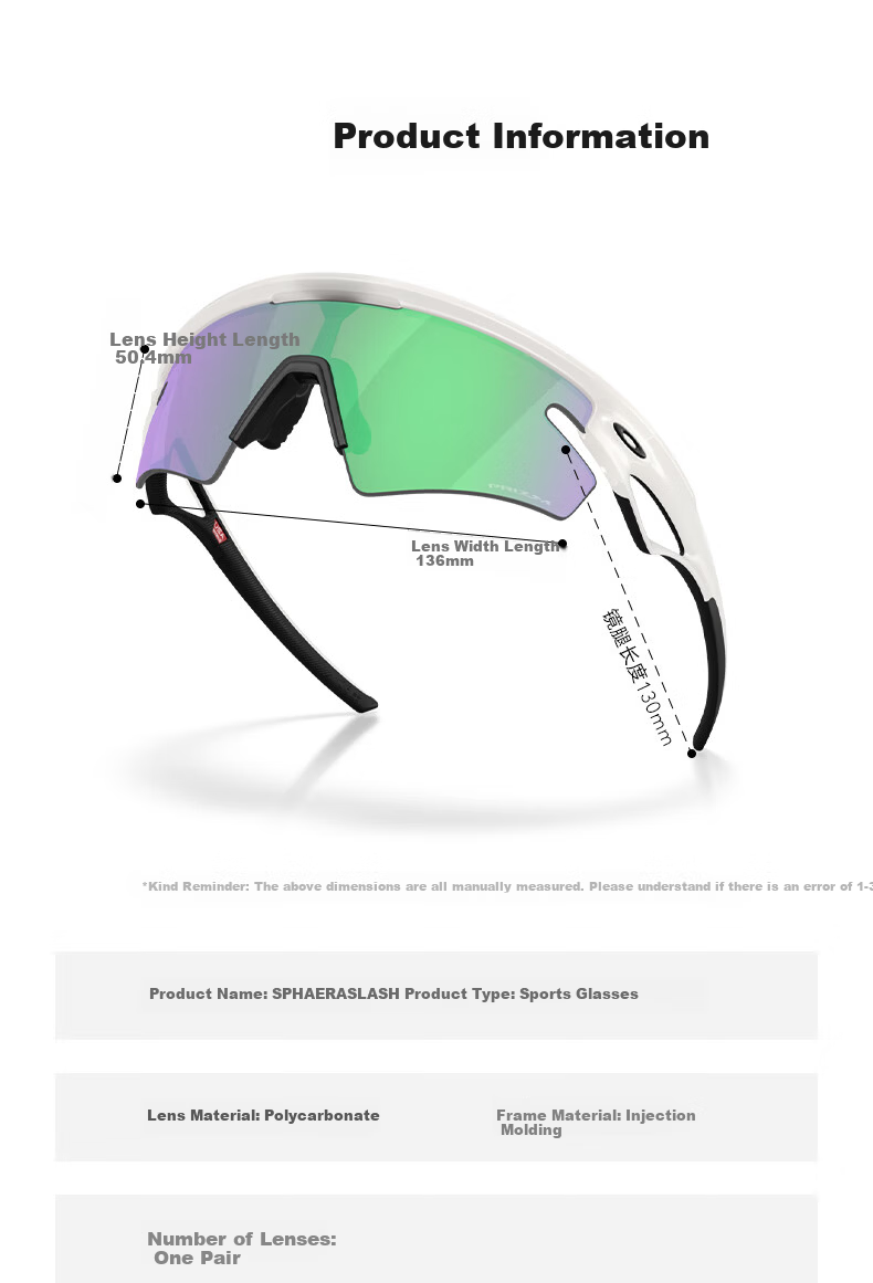 OAKLEY SPHAERA SLASH Outdoor Sports Sunglasses 0OO9499 Pure Polarized Black-01 2