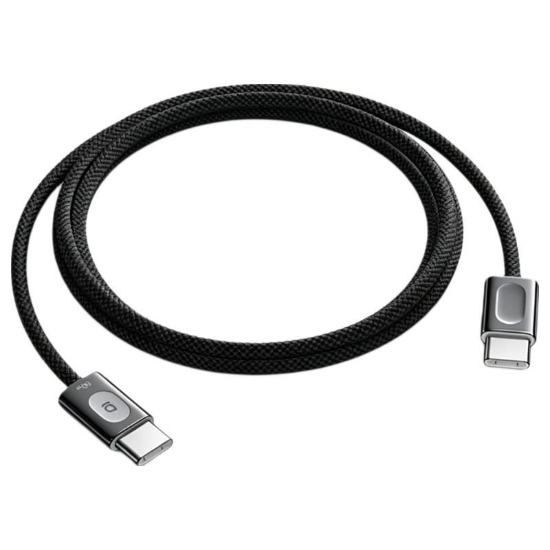 Baseus Apple 17/16/15 Charging Cable Type-C Dual-Head PD 60W Fast Charge CtoC for iPhone 17/16e/15 Pro Max Tablet iPad Laptop 2m