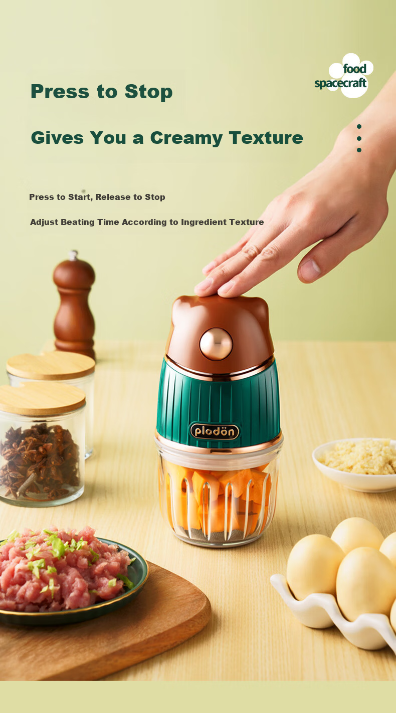 PLODON Baby Food Processor, Infant Puree Maker, Food Blender, Baby Food Preparation Tool 18