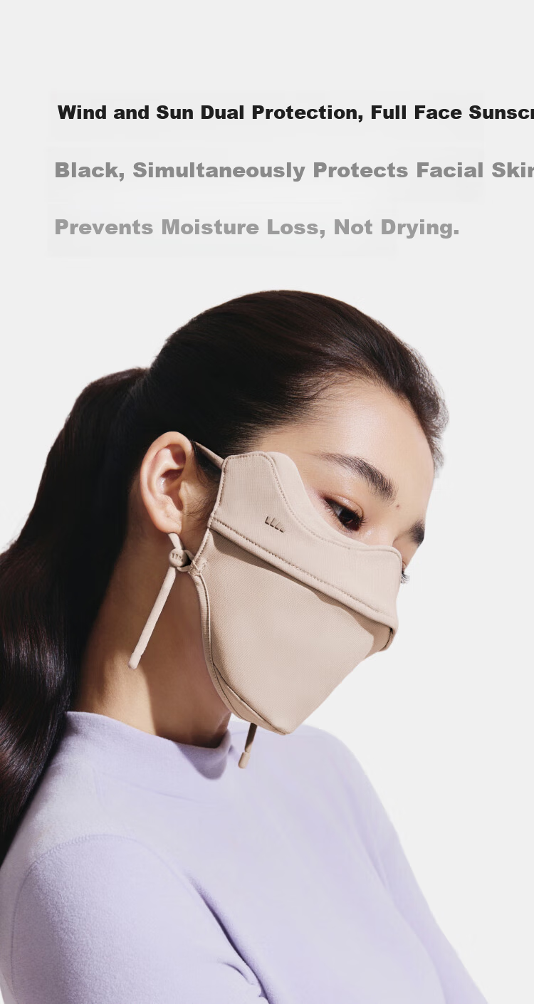 Beneunder Winter Men's Cold-Resistant Warm Mask Cycling Windproof Face Mask Women's Sun Protection High-Quality Fleece Warm Mask 6
