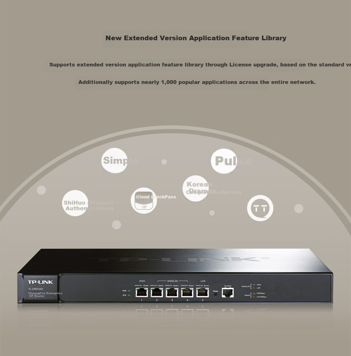 TP-LINK Dual-Core Multi-WAN Gigabit Enterprise VPN Router, Firewall/VPN/AP Management, TL-ER3220G 11
