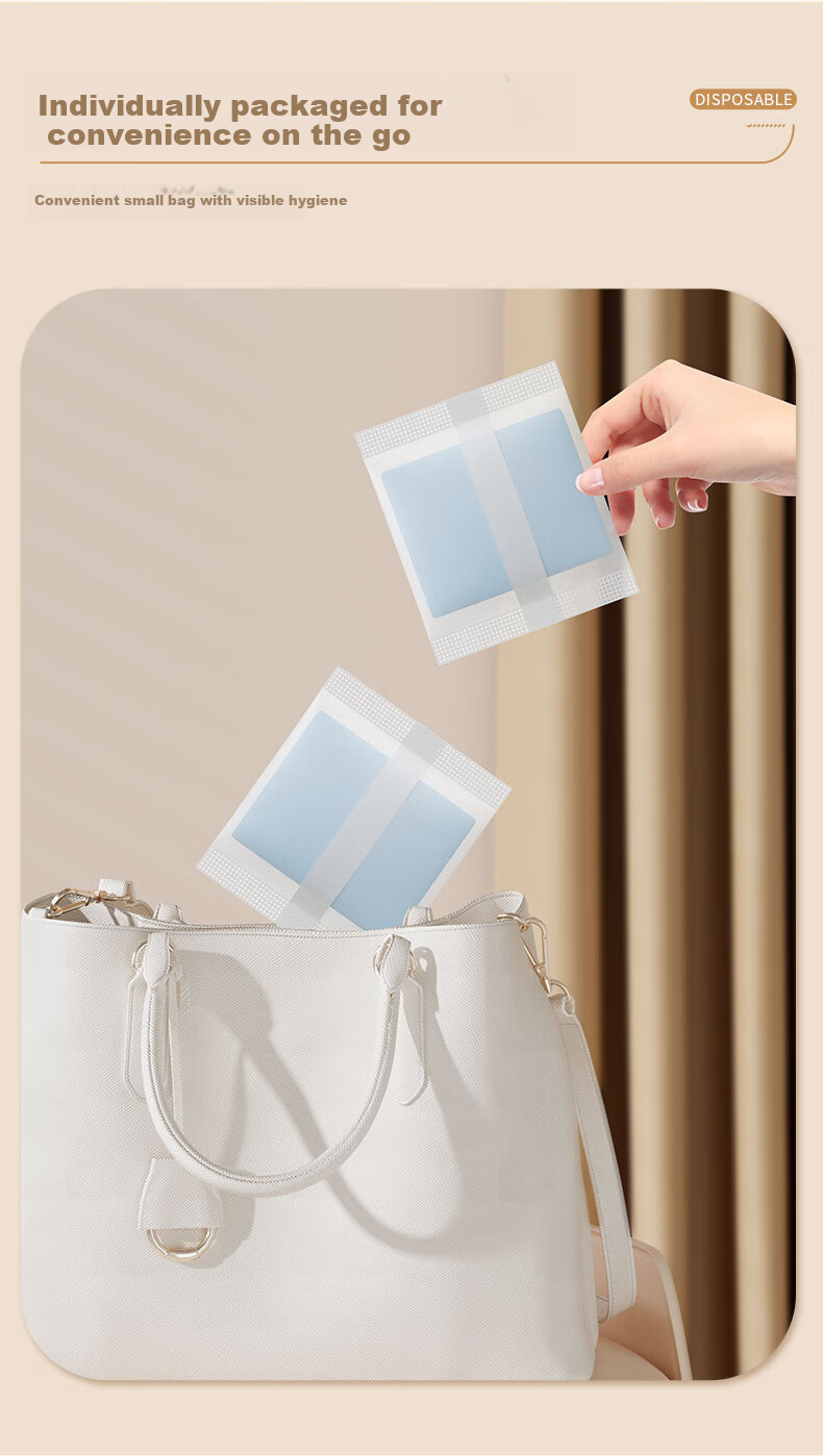 Baicaoyuan Disposable Toilet Seat Covers 7A Antibacterial Full Coverage Waterproof Travel Toilet Seat Covers Thickened Individually Packaged 30 Pieces 11